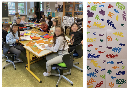 Matisse fliegende Schere