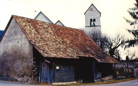 Sigristenscheune Lausen vor dem Umbau 1989